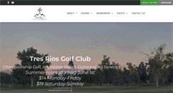 Desktop Screenshot of estrella-golf.com